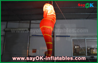 CE دکوراسیون نورپردازی بادی، سفارشی Inflatable اسب دریای سرخ برای نمایشگاه