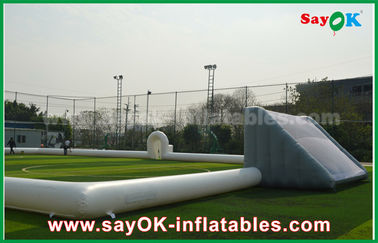 بازی فوتبال بادی غول پیکر زمین فوتبال بادی 10 متری , زمین فوتبال بادی قابل حمل با مواد PVC