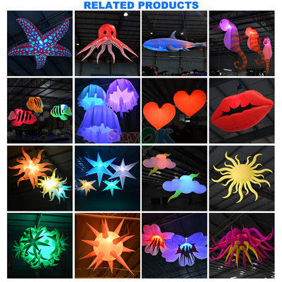 طراحی رایگان 3D تجاری غول پرتابی گل پرتابی گل گلدان با نور ال ای دی