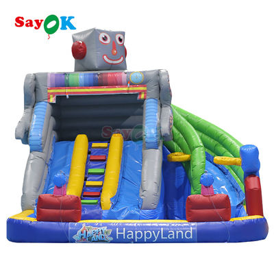 زمین بازی بزرگ در فضای باز بچه ها قلعه پرتابی تم کارتون پریدن پرتابی بچه ها پرتابی قلعه پرتابی با پرتابی