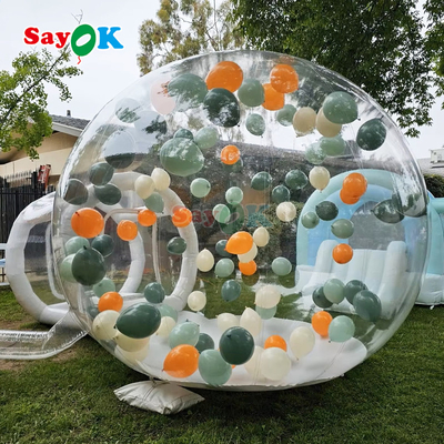 خانه حبابی شفاف در فضای باز، چادر حبابی بادی برای کودک