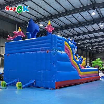 Sayok Giant Seaworld خانه پرتابی پرتابی کمبو کودکان زمین بازی قلعه پرتابی پرتابی با بالا رفتن اسلاید