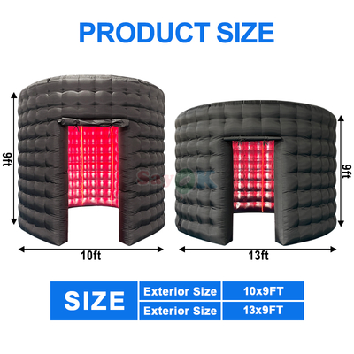 غرفه عکس بادی 360 درجه برای رویدادها اجاره تجاری قابل تنظیم