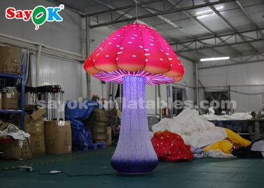 2m 16 رنگ چراغ نور قارچ دکوراسیون نورپردازی بادی برای تبلیغات