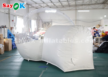 چادر شفاف بادی 3 متری PVC چادر حباب بادی فضای باز برای کمپینگ خانوادگی حیاط خلوت CE SGS ROHS