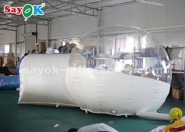 چادر شفاف بادی 3 متری PVC چادر حباب بادی فضای باز برای کمپینگ خانوادگی حیاط خلوت CE SGS ROHS