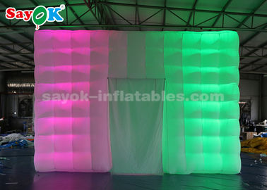 چادر هوای بادی 5*5*3.5 متری Outwell چراغ های LED چند رنگی برای جشن عروسی