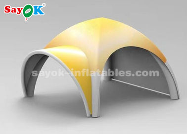 چادر کمپینگ بادی سفارشی چادر هوای بادی X شکل قابل حمل برای نمایش تجاری مونتاژ آسان