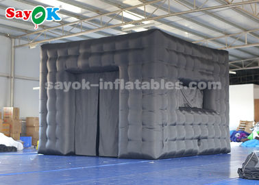 چادر بادی 4.6x5.25x3.3m چادر شبیه ساز گلف بادی با صفحه نمایش ضربه ای بالا قفس آموزشی گلف ورزشی داخلی