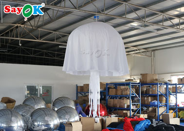 چتر دریایی حلقوی 1.5 متر با باد چراغ برای دکوراسیون مهمانی
