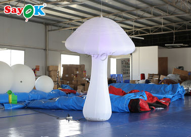 دکوراسیون نورپردازی با تورم 2 متری قارچ را با LED برای رویداد منفجر کنید