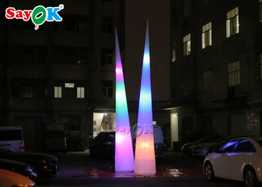 مخروط چراغ تزئینی روشنایی با رنگارنگ مخروط LED با هواکش برای تبلیغات
