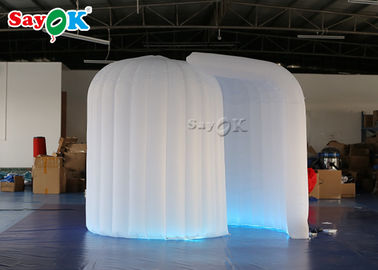 استودیو عکس حرفه ای 3*2*2.3 متری LED ایگلو بادی عکس قابل حمل با پرده یک در