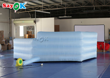 بازی های ورزشی بادی پارچه آکسفورد گودال توپ گاگا با دمنده هوای برقی بازی بادی برای کودکان