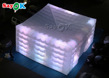 چادر هوا بادی با نور مربع غول پیکر LED برای نمایشگاه ها SGS ROSH