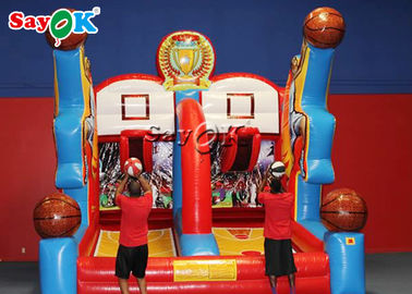 بازی تیراندازی تجاری بسکتبال بادی غول پیکر بازی های مهمانی بادی بسکتبال برای بزرگسالان