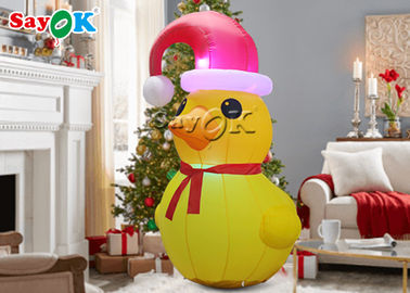 اردک زرد کریسمس با شخصیت های کارتونی بادی قرمز SGS هدایت شده است