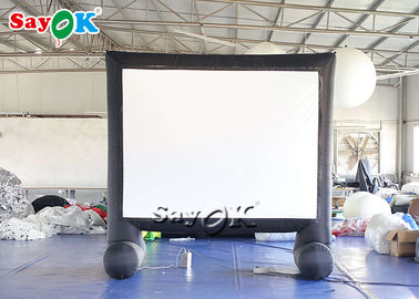صفحه نمایش فیلم Blow Up 2.5x1.9mH صفحه بادی تجاری قابل حمل کوچک برای فضای باز