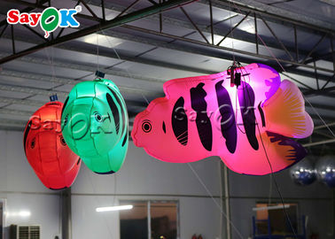دکوراسیون مرکز خرید حلقوی گرمسیری ماهیان 2 متر دکوراسیون روشنایی بادی