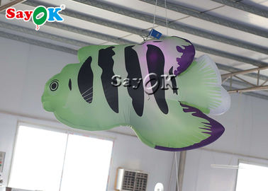 ماهی های گرمسیری با تزئینات با باد 2 متر با شکوه تجاری