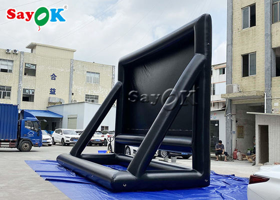 صفحه نمایش فیلم حیاط خلوت 6.9x3x5mH صفحه نمایش سینمای بادی هوادار جلو