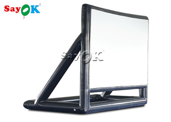صفحه نمایش فیلم حیاط خلوت 4.72x3.402mH صفحه نمایش پروژکتور بادی PVC با دمنده