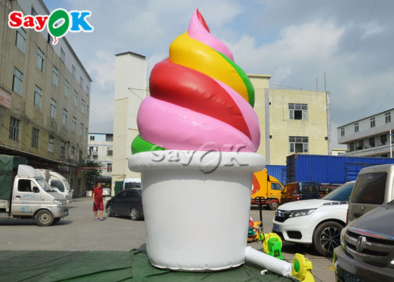 سفارشی 5mHH PVC مدل مخروطی بستنی بادی