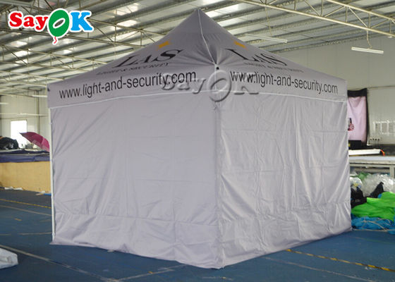 چادر تاشو آلومینیومی 3 در 3 متری ضد آب با سه جداره چاپ برای تبلیغات