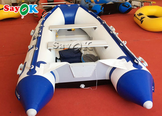 قوطی پلاستیکی آبی PVC آبی PVC قایق بادبانی آب سرگرمی منفجر کردن قایق 2 نفر