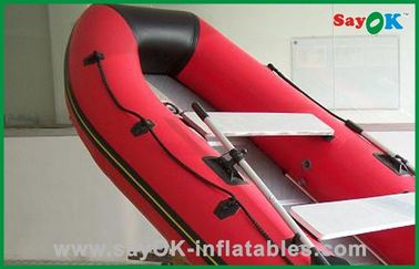 قایق PVC بادی قرمز PVC قایق ماهیگیری قایق تورم یا باد کردن