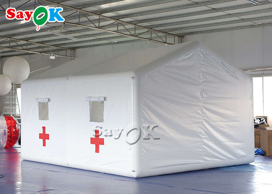 چادر بادی اورژانسی ضد آب چادر بیمارستانی بادی ضد آب برای فوریت های پزشکی