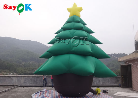 5m تزئینات بادی برای تعطیلات درخت کریسمس سبز با تزئینات