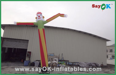 مرد تبلیغاتی بادی 6 متری رنگارنگ رقصنده هوای بادی تبلیغاتی مرد موجی بادی