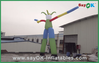 Inflatable Wacky Waving Tube Man تبلیغاتی بادی سفارشی رقصنده هوا / مرد موجی با دو پا