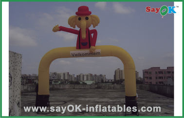 Air Dancing Man Yellow Advertable Air Dancer به سبک فیل رقصنده آسمان
