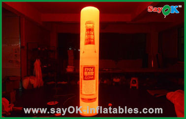 LED لوستر تبلیغاتی دکوراسیون نورپردازی بادکنک کم ستون بادی 2 متر ارتفاع