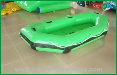 کودکان سبز PVC قایق تورم تجاری بازرگانی اسباب بازی آب بادی