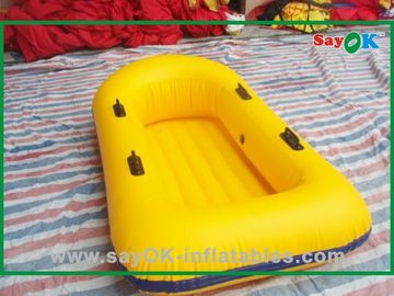سفارشی زرد PVC قایق بادبانی سرگرمی آب قایق شناور برای کودکان و نوجوانان