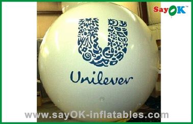 بالون هلیوم شخصیتی PVC سفید برای تبلیغات