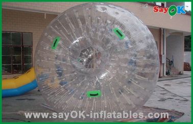 بازی های بادی چمن بادی و سفارشی توپ شفاف Zorb بزرگ PVC / TPU برای بزرگسالان / کودکان