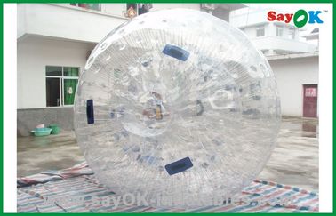بازی استخر بادی Gaint Tranparent Inflatable Zorb Ball 2.3x1.6m Human Hamster Ball
