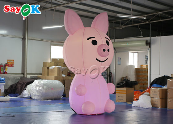 تبلیغات 2.8 متری محصولات بادی سفارشی منفجر خوک طلسم