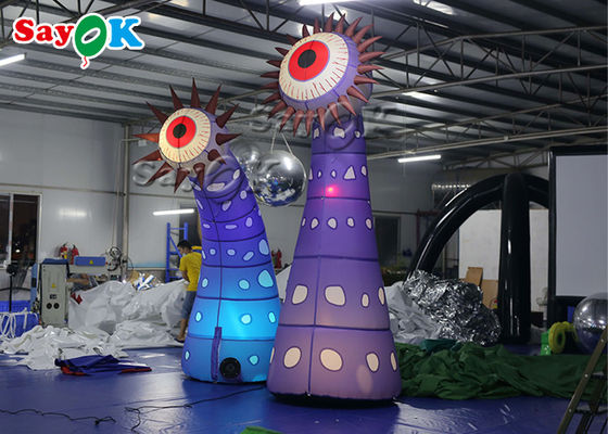 دکوراسیون روشنایی بادی 190T 4m گل چشم LED