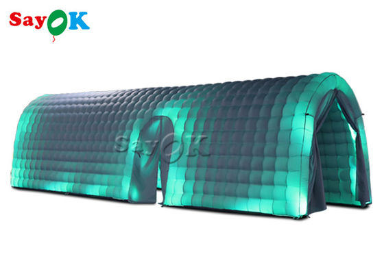 چادر بادکنکی سفارشی پارچه آکسفورد سفید پارتی چادر تونل بادکنکی با لید