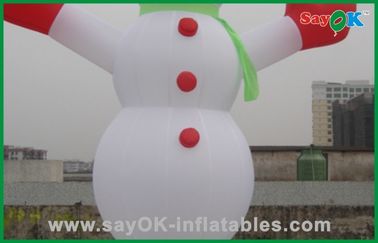 دکوراسیون تعطیلات سفارشی Inflatable Snowman با CE RoHS