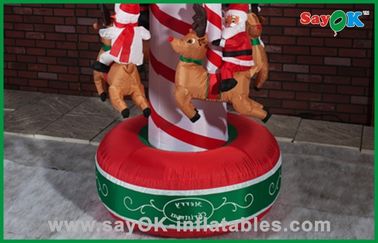 دکوراسیون تعطیلات بادی کریسمس کریسمس خنده دار Inflatables Blow Air