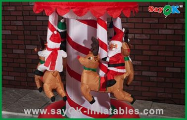 دکوراسیون تعطیلات بادی کریسمس کریسمس خنده دار Inflatables Blow Air