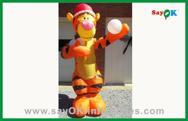 لباس حیوانات بادکنک سفارشی نارنجی بندر بادکنک شخصیت کارتون برای تبلیغات
