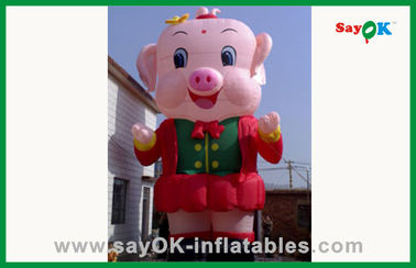 شخصیت های کارتون برای جشن تولد سفارشی ایستاده رنگارنگ خوک بادکنک