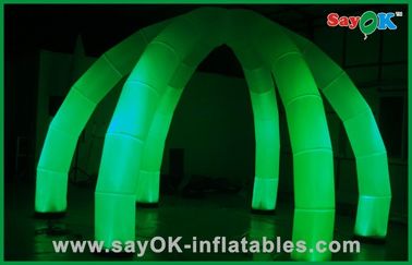 شکلات عنکبوت LED چادر گنبدی تزئینات نورپردازی بادی برای عروسی / حزب